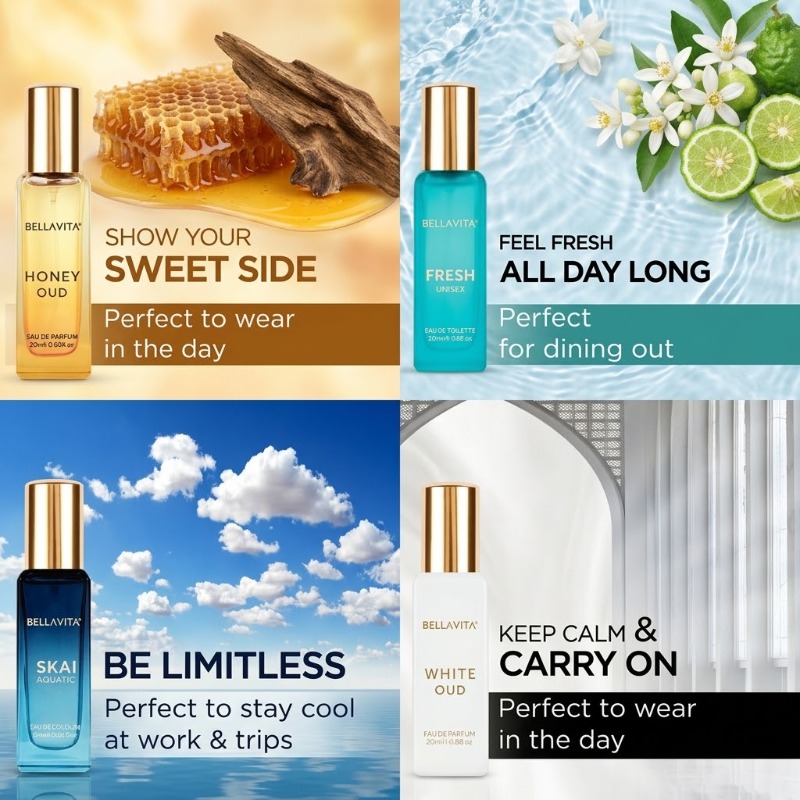 Set Parfum Mini Uniseks 20MLx4 - The Collection Perfume Fragrance ulasan dan harga